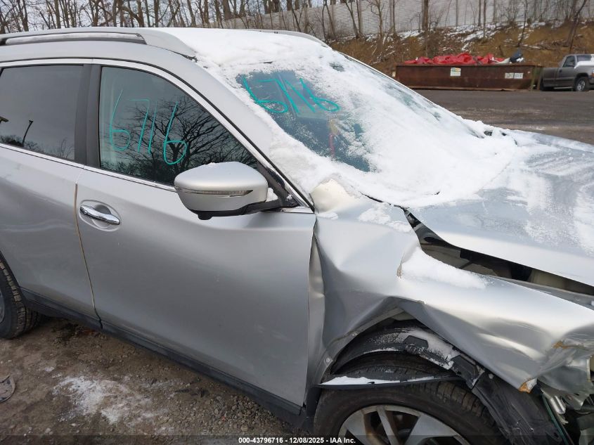 2015 Nissan Rogue Sl VIN: 5N1AT2MV3FC795352 Lot: 43796716