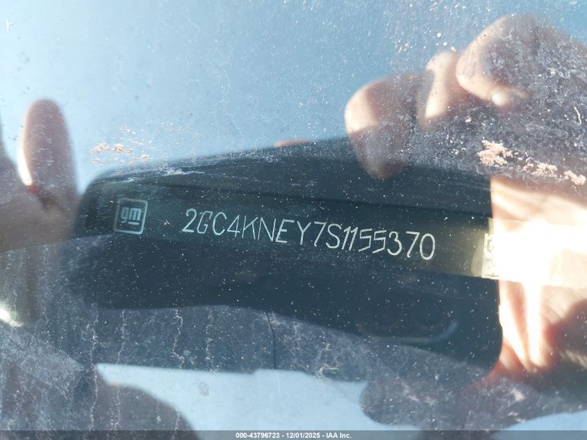 2025 Chevrolet Silverado 2500Hd 4Wd Standard Bed Lt VIN: 2GC4KNEY7S1155370 Lot: 43796723