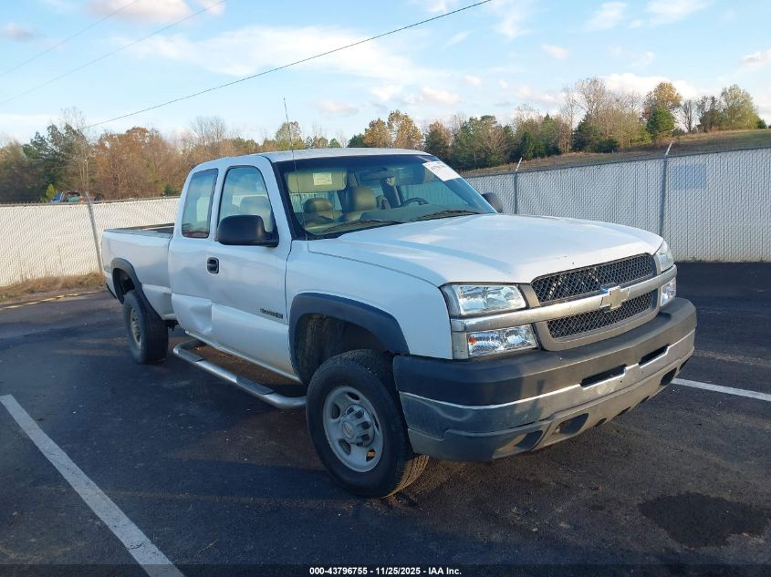 2004 Chevrolet Silverado 2500Hd Work Truck VIN: 1GCHC29U44E228815 Lot: 43796755