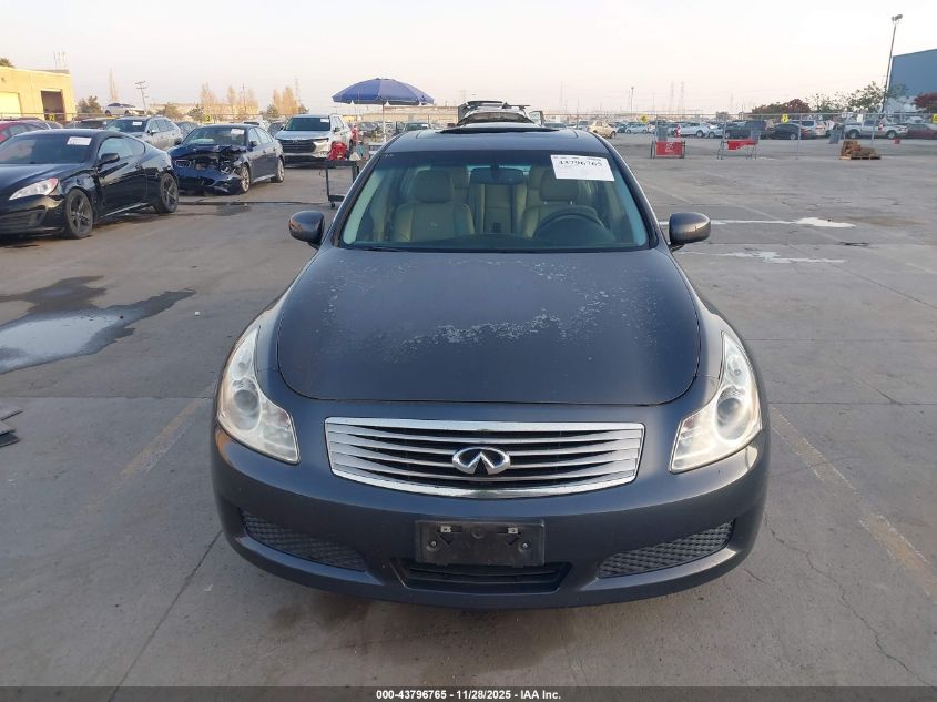 2008 Infiniti G35 Journey VIN: JNKBV61E98M225401 Lot: 43796765