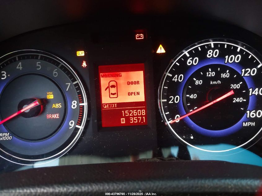 2008 Infiniti G35 Journey VIN: JNKBV61E98M225401 Lot: 43796765