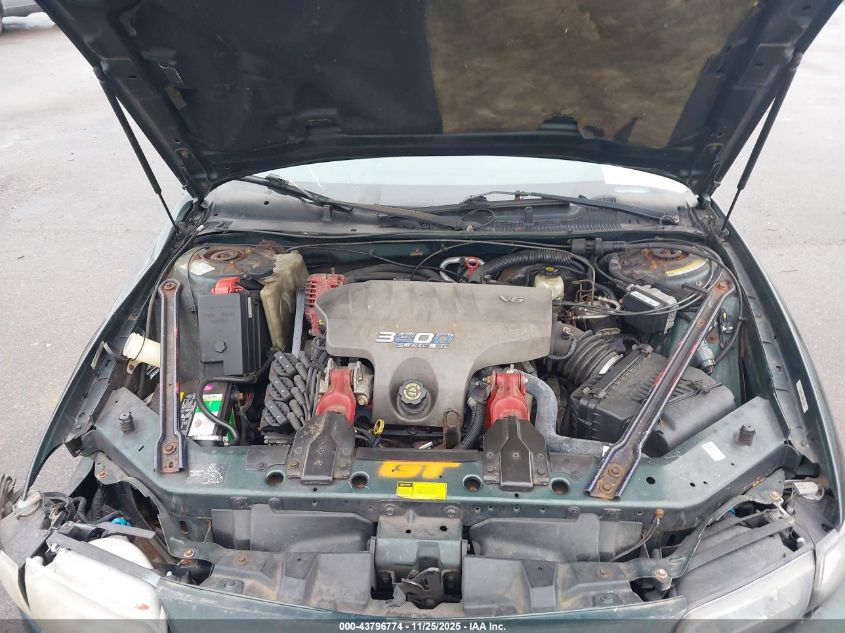 2000 Pontiac Grand Prix Gt VIN: 1G2WP12K8YF154074 Lot: 43796774