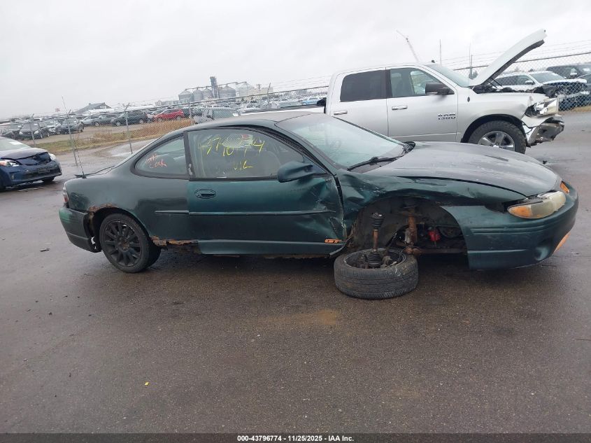 2000 Pontiac Grand Prix Gt VIN: 1G2WP12K8YF154074 Lot: 43796774