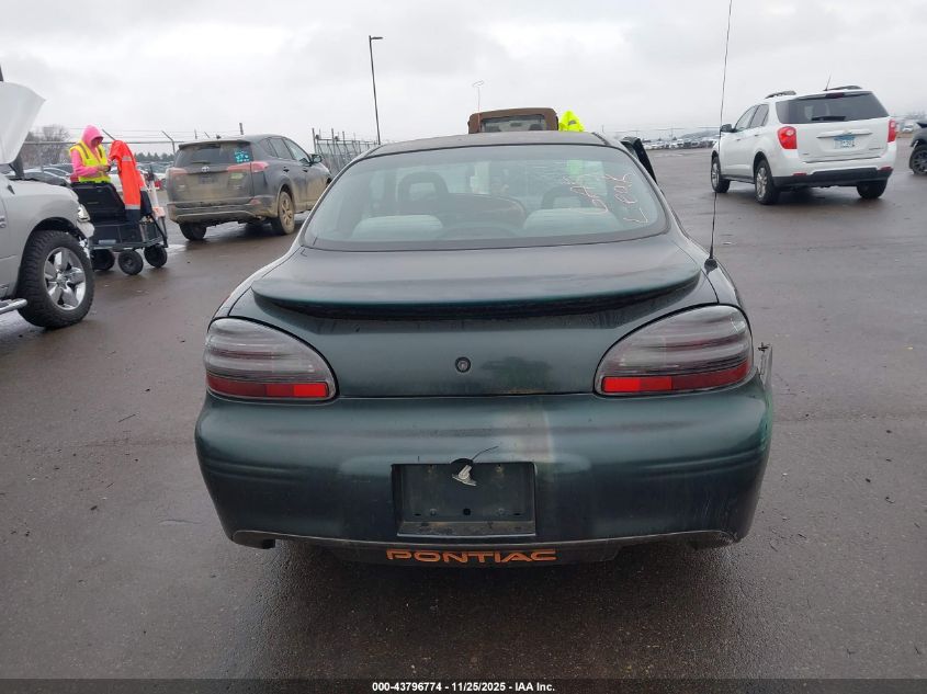 2000 Pontiac Grand Prix Gt VIN: 1G2WP12K8YF154074 Lot: 43796774