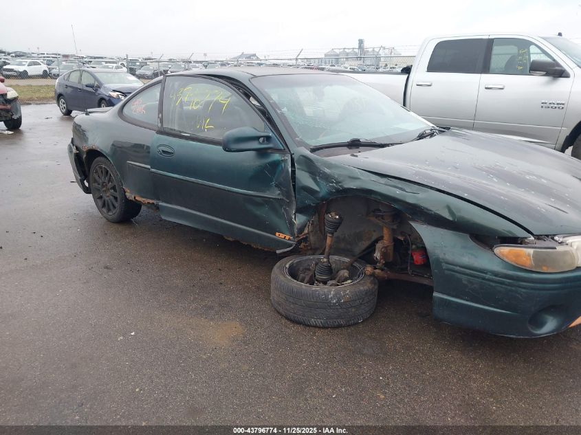 2000 Pontiac Grand Prix Gt VIN: 1G2WP12K8YF154074 Lot: 43796774