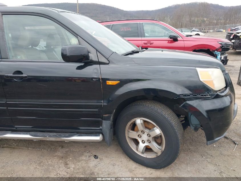 2008 Honda Pilot Ex-L VIN: 5FNYF18578B002283 Lot: 43796788