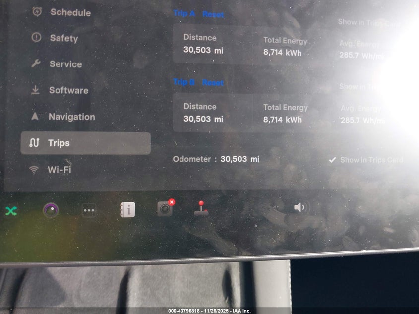 2023 Tesla Model Y Awd/Long Range Dual Motor All-Wheel Drive VIN: 7SAYGDEE1PA142167 Lot: 43796818