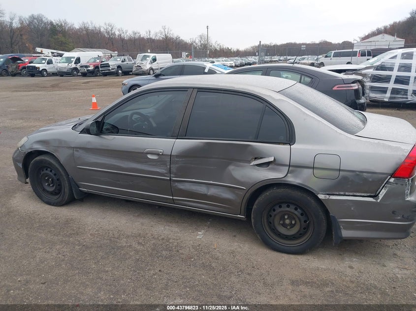 2004 Honda Civic Lx VIN: 2HGES16534H555990 Lot: 43796823