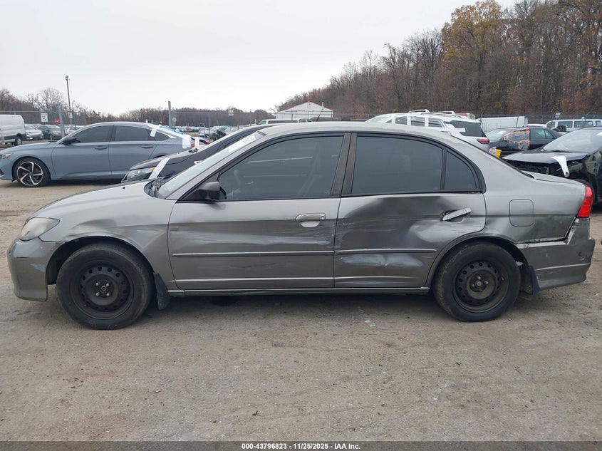 2004 Honda Civic Lx VIN: 2HGES16534H555990 Lot: 43796823