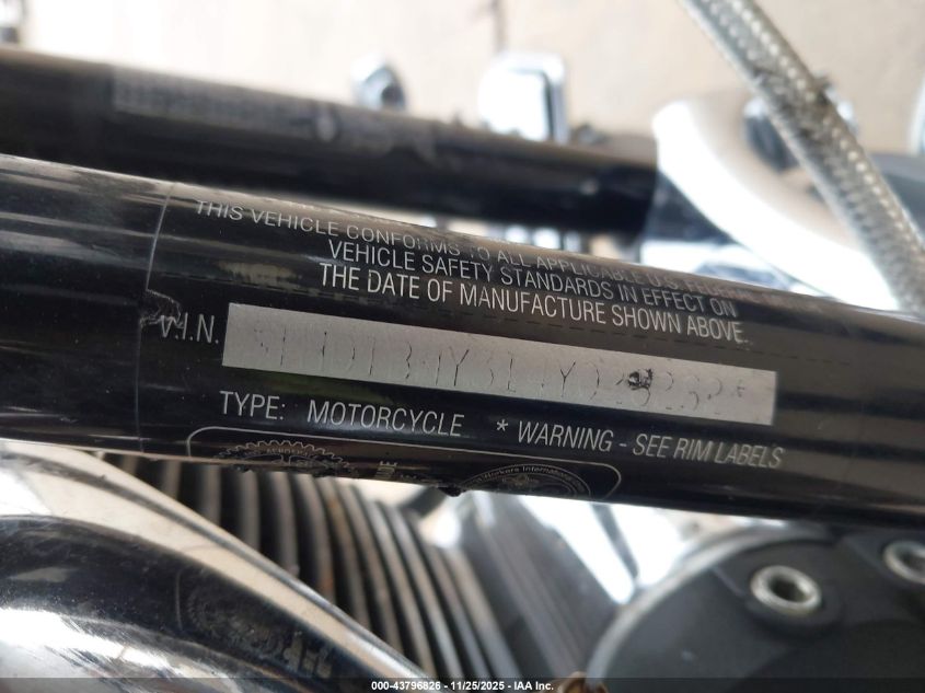 2004 Harley-Davidson Flstf VIN: 1HD1BMY314Y026262 Lot: 43796826