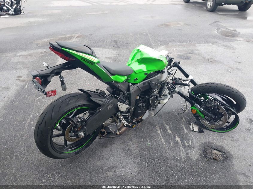 2025 Kawasaki Zx636 K VIN: JKBZXJK11SA011106 Lot: 43796849