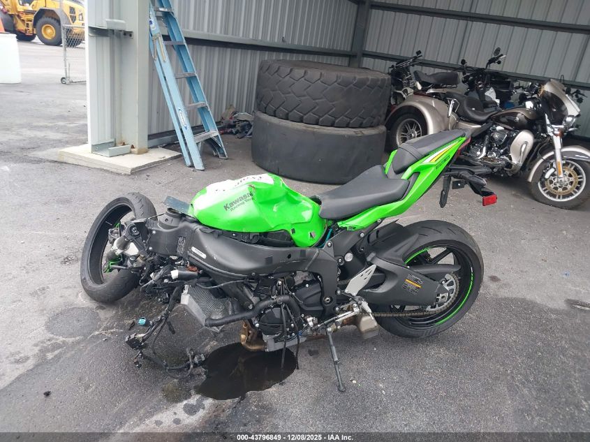 2025 Kawasaki Zx636 K VIN: JKBZXJK11SA011106 Lot: 43796849