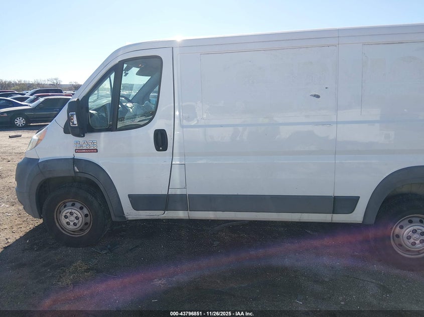 2016 Ram Promaster 1500 Low Roof VIN: 3C6TRVAG4GE136829 Lot: 43796851