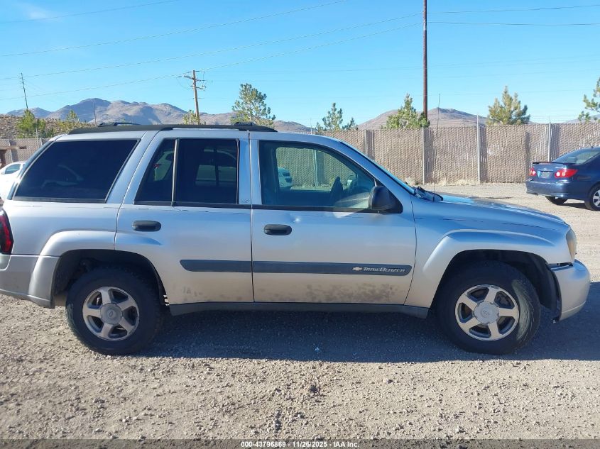 2004 Chevrolet Trailblazer Ls VIN: 1GNDT13SX42295069 Lot: 43796869