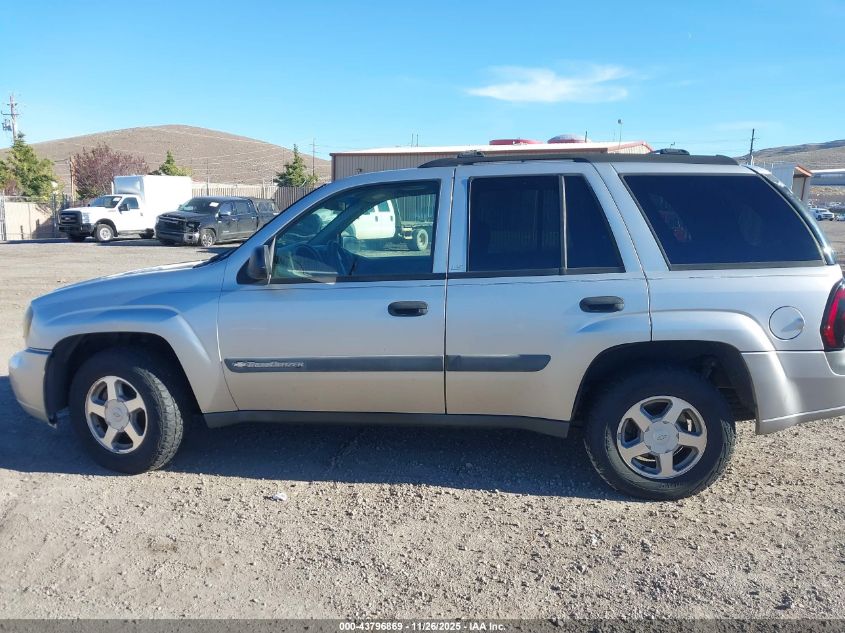 2004 Chevrolet Trailblazer Ls VIN: 1GNDT13SX42295069 Lot: 43796869