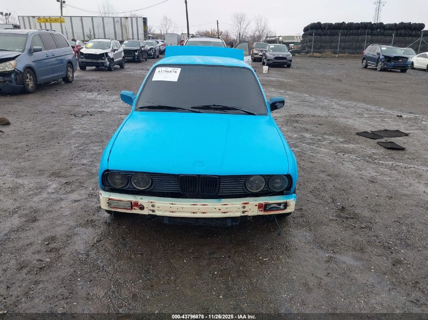 1989 BMW 325 I/Is VIN: WBAAA1301KEC65065 Lot: 43796878