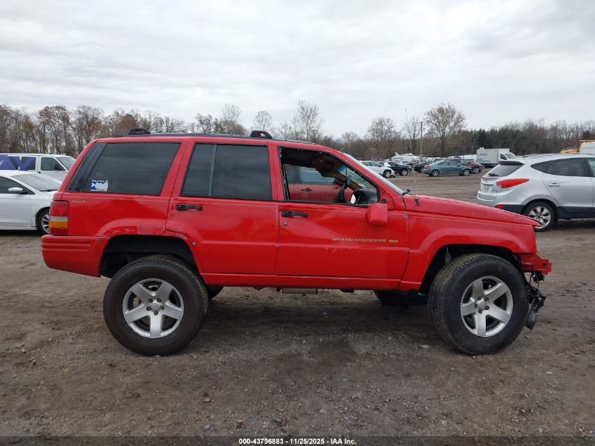 1996 Jeep Grand Cherokee Limited VIN: 1J4GZ78Y0TC382597 Lot: 43796883