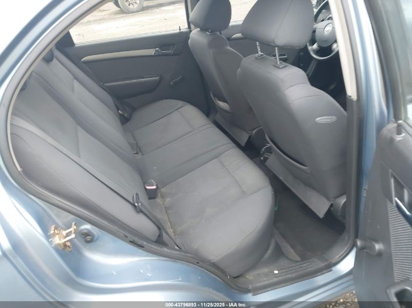 2007 Chevrolet Aveo Ls VIN: KL1TD56697B041436 Lot: 43796893