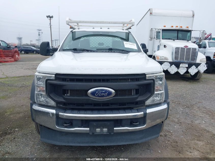 2021 Ford F-450 Chassis Xl VIN: 1FD0X4GT1MEC43677 Lot: 43796916
