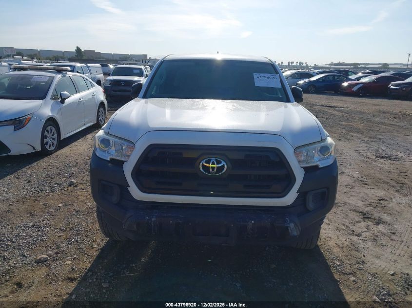 2017 Toyota Tacoma Sr VIN: 5TFRX5GN9HX085022 Lot: 43796920