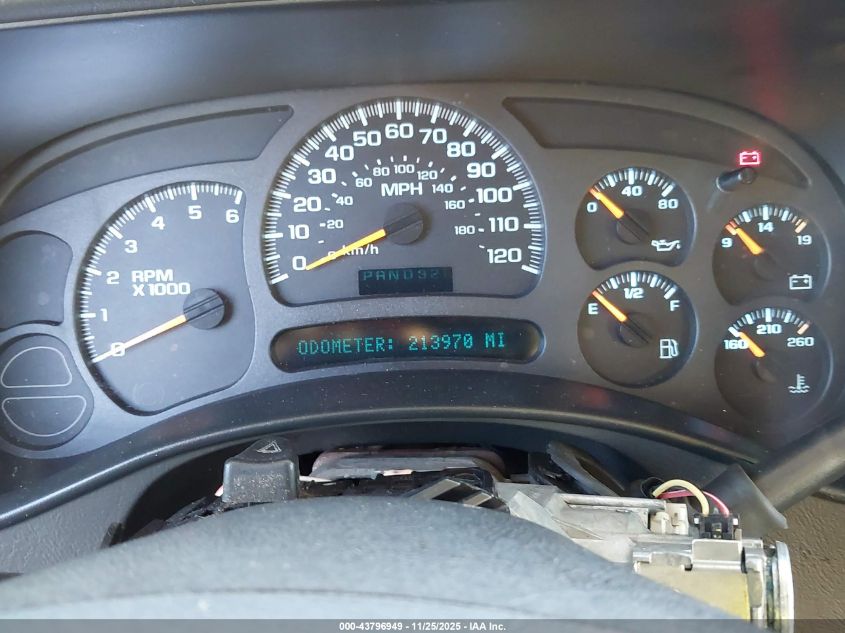 2003 Chevrolet Silverado 1500 Ls VIN: 2GCEC19V131154663 Lot: 43796949