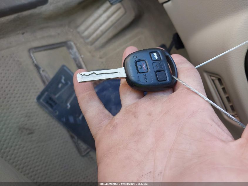 2002 Lexus Ls 430 VIN: JTHBN30F820088054 Lot: 43796956