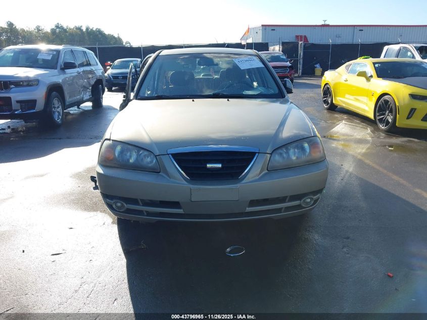 2006 Hyundai Elantra Gls/Limited VIN: KMHDN46D46U286324 Lot: 43796965