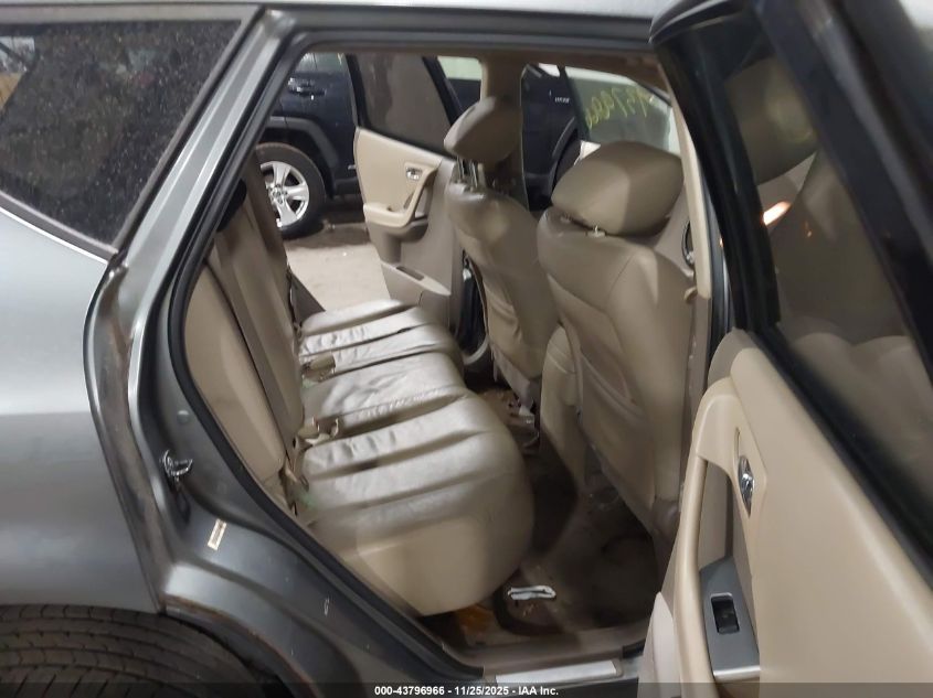 2007 Nissan Murano Se VIN: JN8AZ08W07W625819 Lot: 43796966