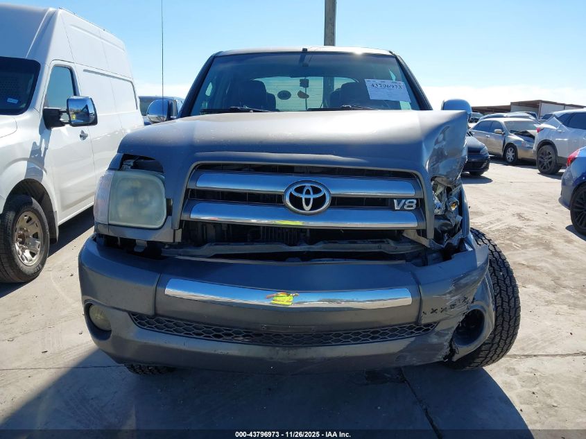 2006 Toyota Tundra Sr5 V8 VIN: 5TBDT44186S514700 Lot: 43796973