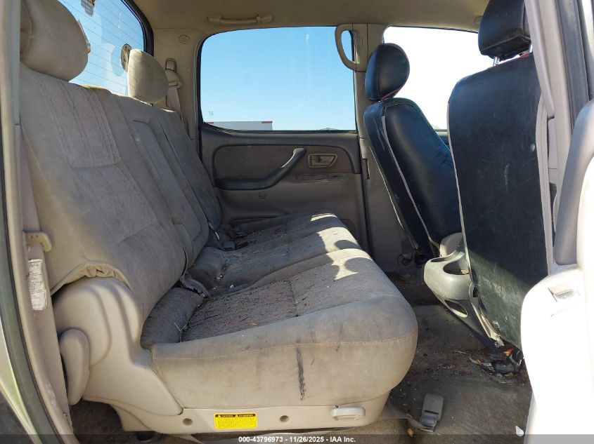 2006 Toyota Tundra Sr5 V8 VIN: 5TBDT44186S514700 Lot: 43796973