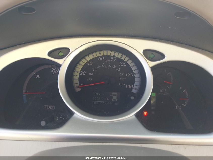 2007 Toyota Highlander Hybrid V6 VIN: JTEHW21A170039934 Lot: 43797002