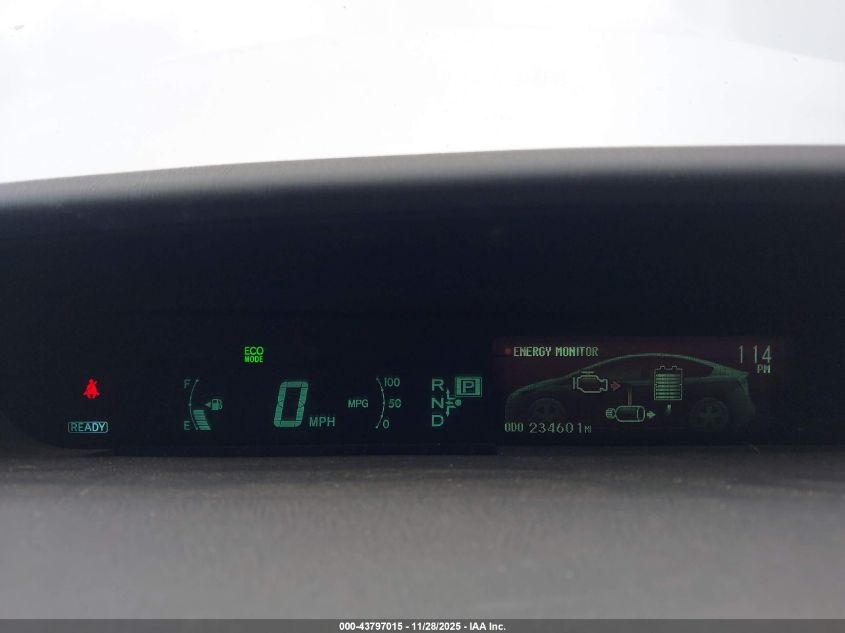 2012 Toyota Prius Three VIN: JTDKN3DU2C5500581 Lot: 43797015