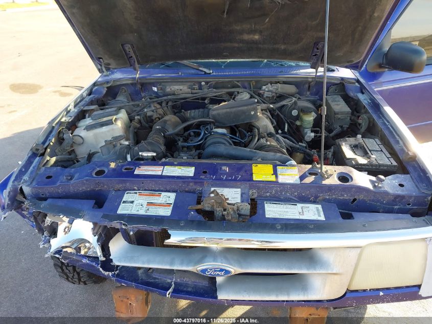 1997 Ford Ranger Splash/Xl/Xlt VIN: 1FTCR10A1VUA38791 Lot: 43797016