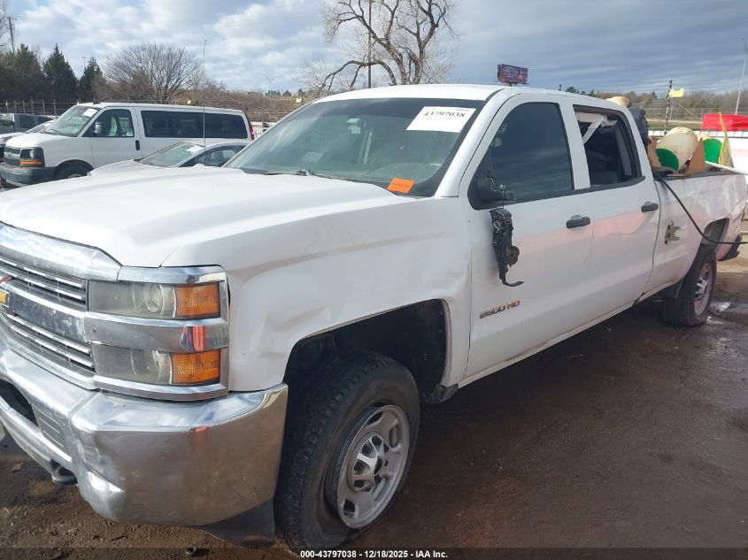 2018 Chevrolet Silverado 2500Hd Wt VIN: 1GC1CUEG0JF286147 Lot: 43797038