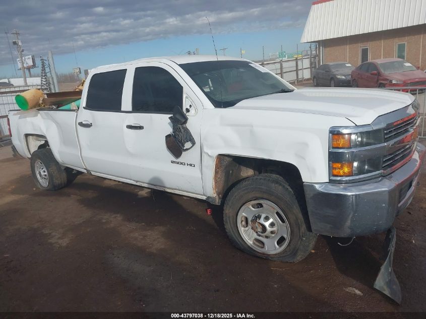 2018 Chevrolet Silverado 2500Hd Wt VIN: 1GC1CUEG0JF286147 Lot: 43797038