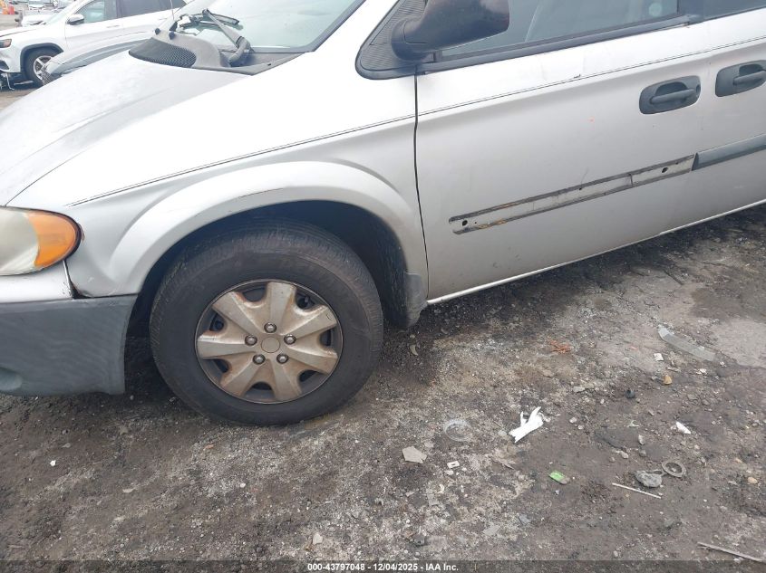 2005 Dodge Caravan Se VIN: 1D4GP25R35B127613 Lot: 43797048