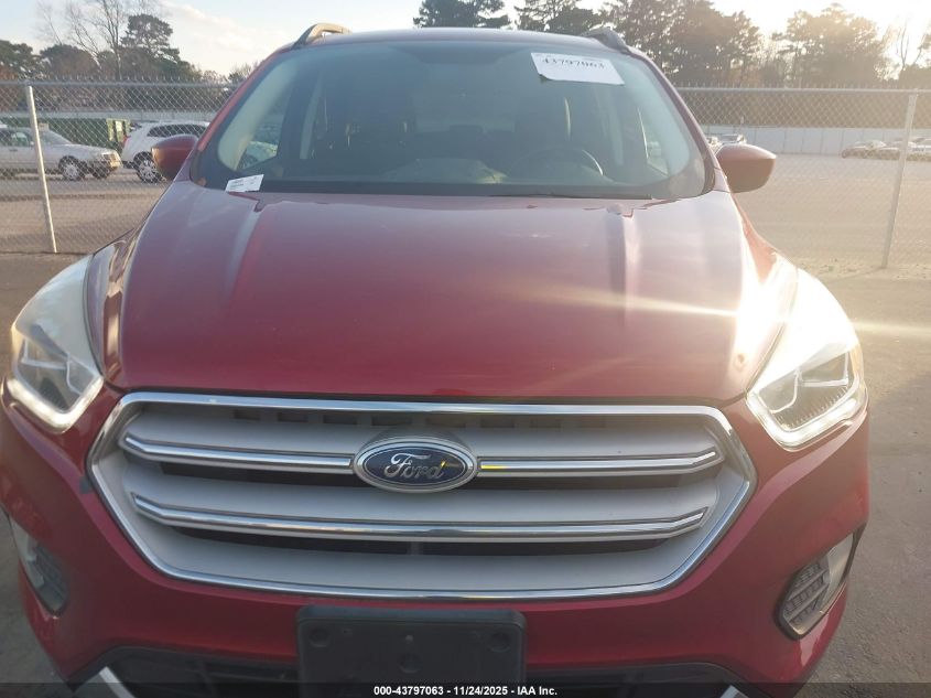 2018 Ford Escape Sel VIN: 1FMCU0HD6JUB34302 Lot: 43797063