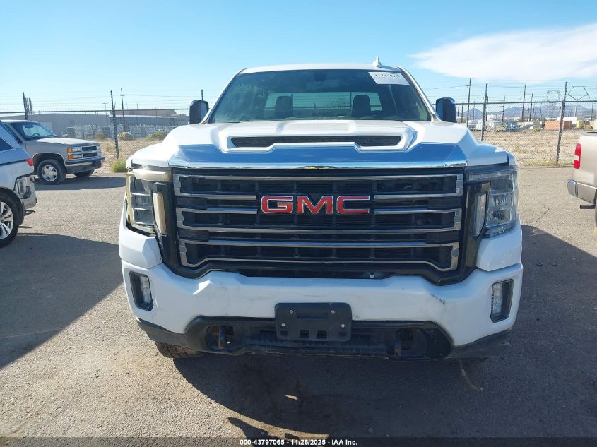 2021 GMC Sierra 2500Hd 4Wd Standard Bed Slt VIN: 1GT49NE71MF216324 Lot: 43797065