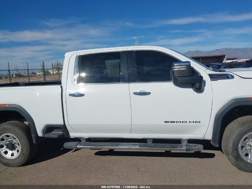 2021 GMC Sierra 2500Hd 4Wd Standard Bed Slt VIN: 1GT49NE71MF216324 Lot: 43797065