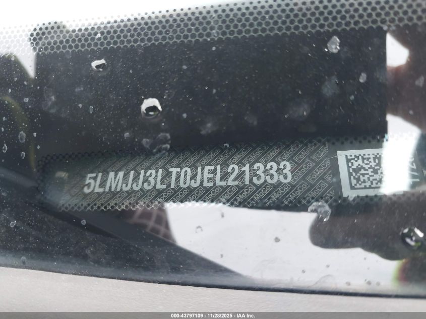2018 Lincoln Navigator L Reserve VIN: 5LMJJ3LT0JEL21333 Lot: 43797109