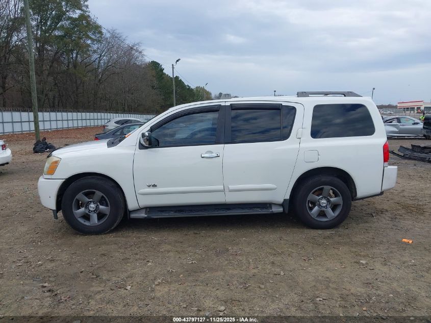 2004 Nissan Pathfinder Armada Le VIN: 5N1AA08A04N746273 Lot: 43797127
