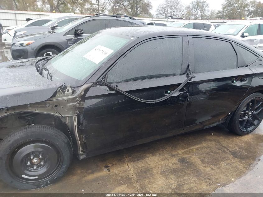 2025 Honda Civic Sport VIN: 2HGFE2F59SH556530 Lot: 43797130