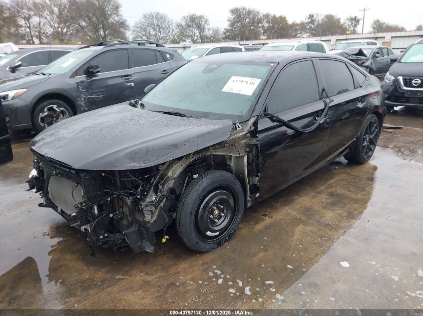 2025 Honda Civic Sport VIN: 2HGFE2F59SH556530 Lot: 43797130