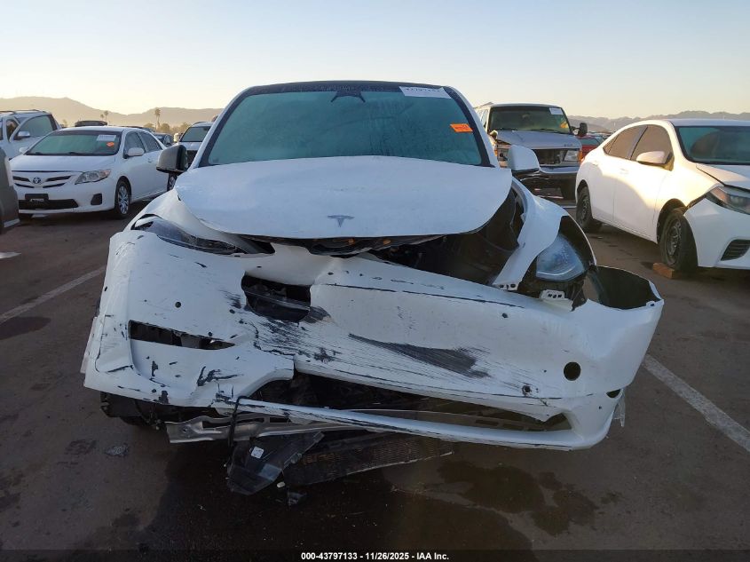 2020 Tesla Model Y Long Range Dual Motor All-Wheel Drive VIN: 5YJYGDEE2LF014630 Lot: 43797133