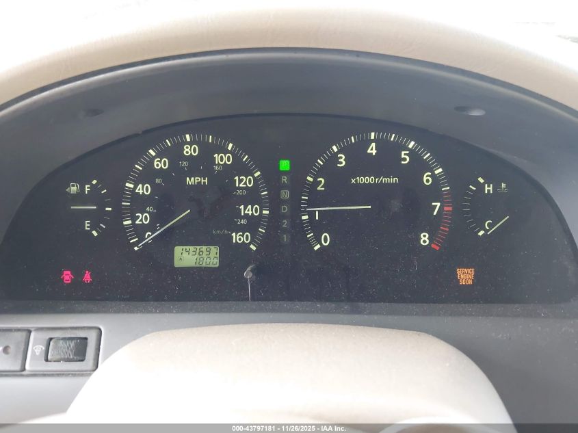 2001 Infiniti I30 Luxury VIN: JNKCA31A21T026620 Lot: 43797181