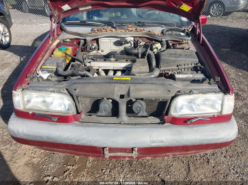 1997 Volvo 850 T5 VIN: YV1LW5728V2308040 Lot: 43797194