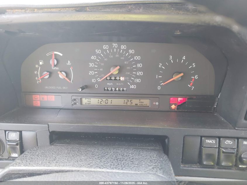 1997 Volvo 850 T5 VIN: YV1LW5728V2308040 Lot: 43797194