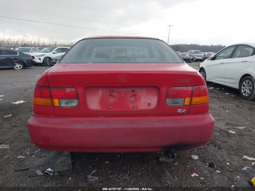 1998 Honda Civic Ex VIN: 1HGEJ8142WL088898 Lot: 43797197