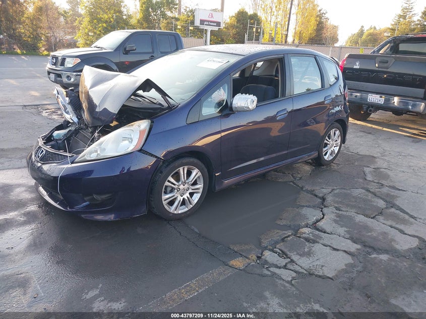 JHMGE88479S006755 2009 HONDA FIT photo no. 2