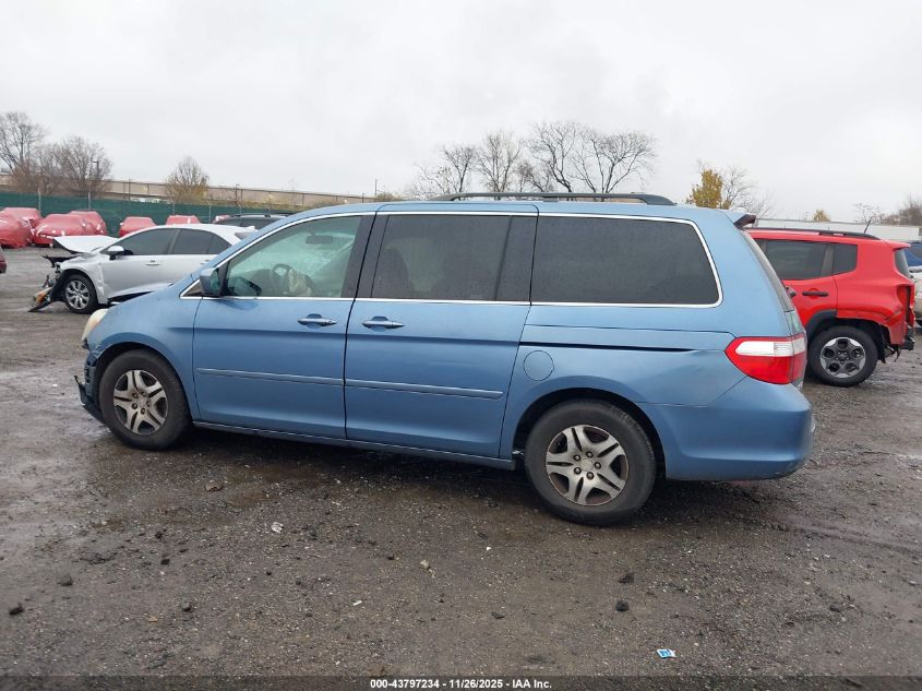 2007 Honda Odyssey Ex-L VIN: 5FNRL387X7B052331 Lot: 43797234